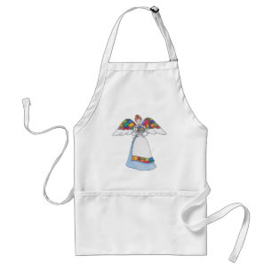 Avental Country Angel (Azul) Apron