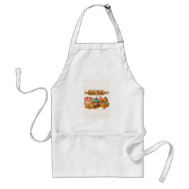 Avental Cozinha de Assar de vamos Apron