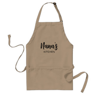 Avental Cozinha de Nana e Cute Apron para a vovó