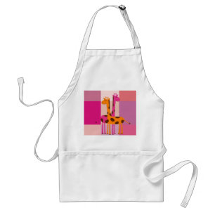 Avental Cozinha dia de as mães Apron Giraffe