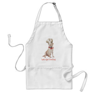 Avental Cozinhando do Retriever Labrador Amarelo