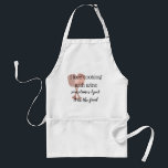 Avental Cozinhar De Amor Com Vinho Às Vezes Colocado Na Co<br><div class="desc">Este design foi criado através da arte digital. Você pode mudar o estilo desta camisa escolhendo Mais > sob a opção de estilo. Ele pode ser personalizado na área fornecida ou personalizada escolhendo o clique para personalizar a opção e alterar o nome, as iniciais ou as palavras. Você também pode...</div>