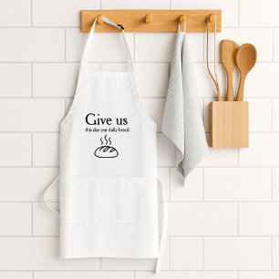 Avental Cozinhar de fazenda Dê-nos hoje o nosso pão diário