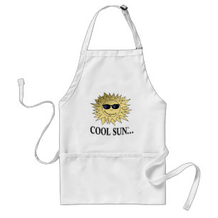 Avental Cozinhar legal de Sun