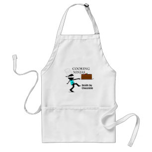 Avental Cozinhar Ninjas