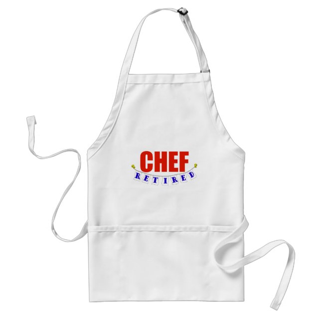 AVENTAL COZINHEIRO CHEFE APOSENTADO (Frente)