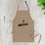 Avental Crane Levantando Girders Apron<br><div class="desc">Este design é um guindaste que levanta giras. O gancho de guindaste tem um casal de giras em sua pegada. Este design de elevação de guindaste parece grande neste Apron</div>