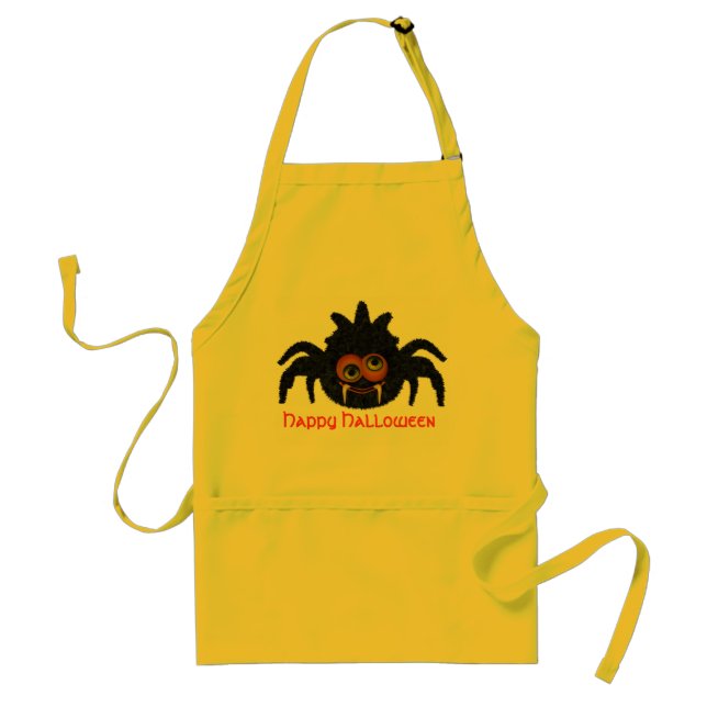 AVENTAL CREEPYSPIDERY HALLOWEEN APRON (Frente)