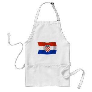 Avental Croácia Flag Apron