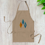 Avental Crystal Gems Apron<br><div class="desc">Os cristais são uma bela pedra preciosa e esta design é de três gemas de cristal bem coloridas e moldadas. Eles são colocados um feito, um para cima, um para baixo em um padrão. As joias têm um belo brilho para elas. Este design de gemas de cristal parece excelente neste...</div>