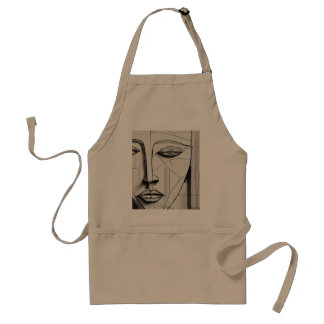 Avental Cubist Art Cobbler Apron - Design abstrato exclusi