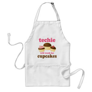 Avental Cupcake bonito Techie