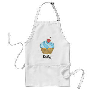 Avental Cupcake de tom azul Apron