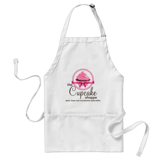 Avental Cupcake Gourmet - Personalizar negócios (Frente)