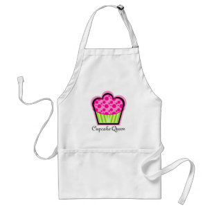 Avental Cupcake Rosa Whimsical Apron