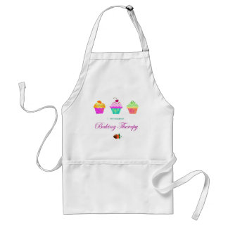 Avental Cupcakes Coloridos da Terapêutica Baking Apron