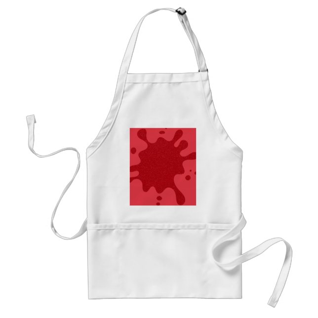 Avental Custom Tomato Red Splash Apron (Frente)