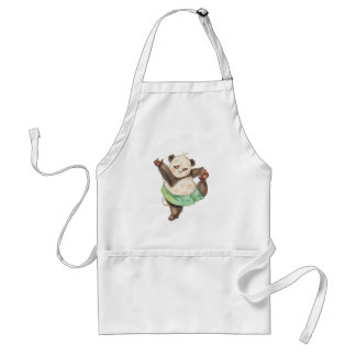 Avental Cute Funny Panda Ballerina Apron