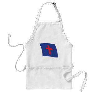 Avental da Bandeira da Religião Cristã