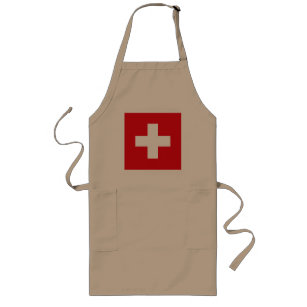 Avental da bandeira da suiça