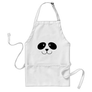 Avental da cara da panda