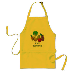 Avental da fruta e do vegetariano