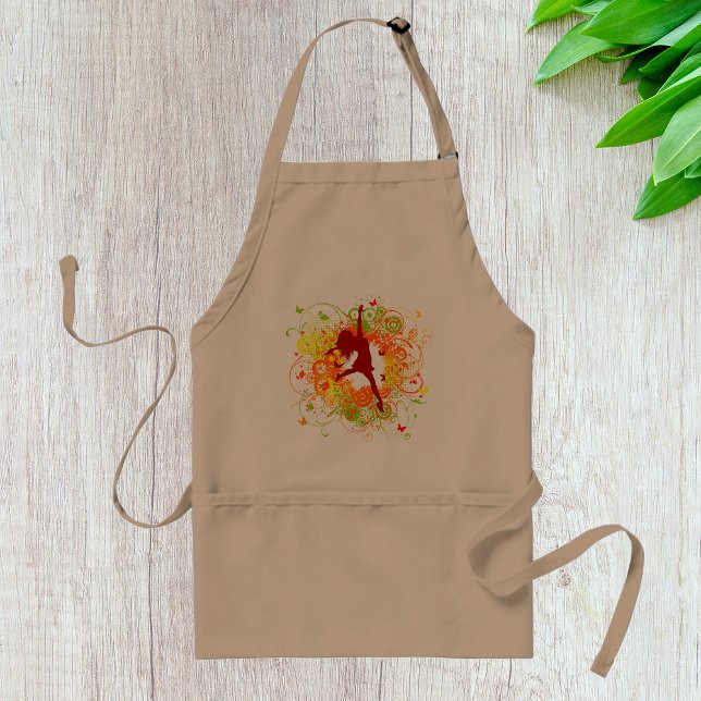 Avental Dancer Silhouette Apron (Criador carregado)