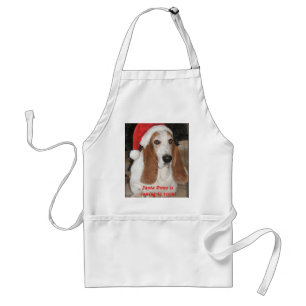 Avental das patas do papai noel