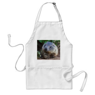 Avental de Bebê Marmota Curioso