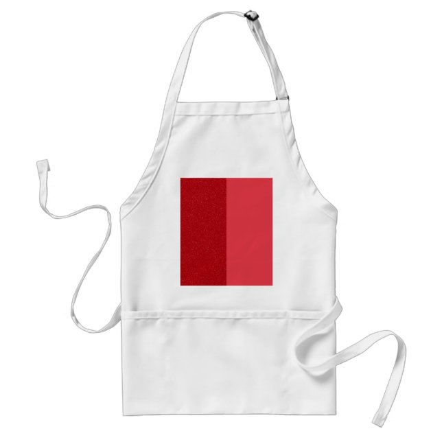 Avental de Bloco Duo Vermelho Tomate Personalizado (Frente)