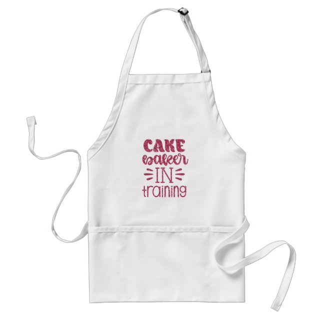 Avental de Bolo Fofo para Aprendiz de Confeiteiro (Frente)