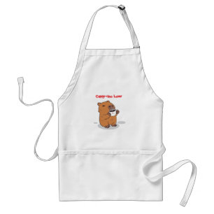 Avental de Capivara Fofa