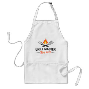 Avental de Chef Personalizado com Nome e Ano de Fu