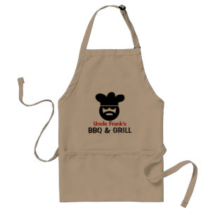 Avental de churrasco personalizado para homens