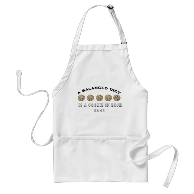 Avental de cookie engraçado  (Frente)