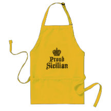 Avental de Cozinha Italiano Siciliano Orgulhoso