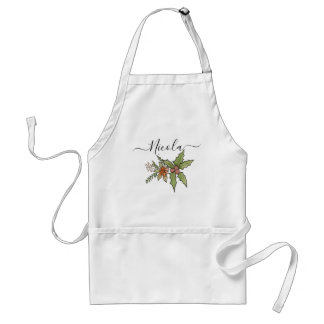 Avental de Cozinha Monograma Personalizado - Chef 