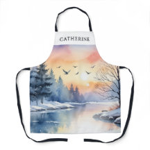 Avental de Cozinha Personalizado para Temporada de