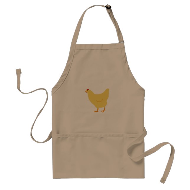 Avental de Frango Amarelo (Frente)