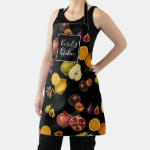 Avental de Frutas Vintage (Personalizar)