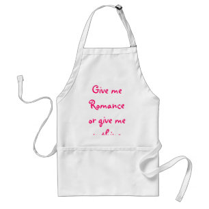 Avental Dê-me Romance ou não me dê nada, Apron.
