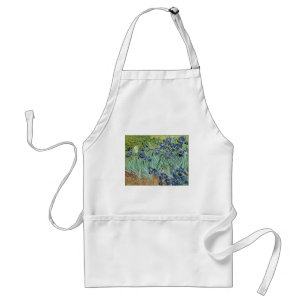 Avental De Van Gogh vida ainda: Vaso com íris
