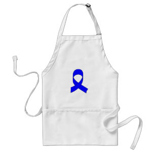 Avental Desenho da Faixa Azul