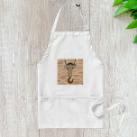 Avental Design Mecânico do gancho de polia industrial<br><div class="desc">Apron De Gancho Industrial - Design Mecânico De Vintagem. Traga um toque industrial robusto à sua cozinha ou oficina com este avental de na moda com uma ilustração detalhada de um gancho de polia clássico. Perfeito para mecânica, engenheiros, trabalhadores da construção civil e entusiastas da steampunk, essa design mostra a...</div>