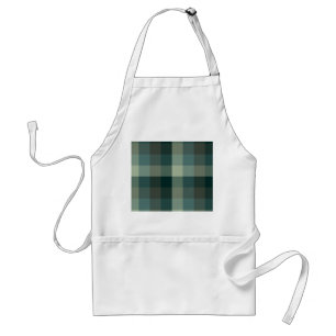 Avental Design Xadrez Gingham Verde