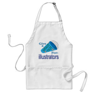 Avental Desligar para ilustradores