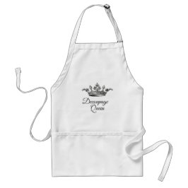 Avental Desligar Rainha Apron