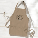 Avental Dia de os pais Rustic Grillmaster<br><div class="desc">Elevem o seu jogo de grilagem com o Apron dos Homens Personalizados Modernos! Com um design moderno e elegante, este avental é personalizado com seu nome e foto para um toque pessoal. Feito com tecido durável e de alta qualidade, é na moda e prático, oferecendo cobertura de cheio para proteger...</div>