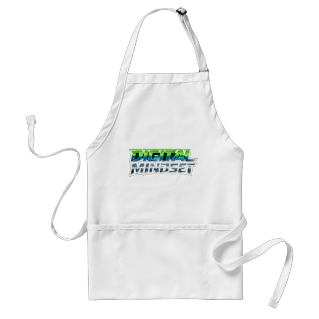 Avental Digital Mindset Futuristic Tech Apron (Frente)