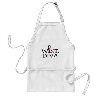Avental Diva do vinho